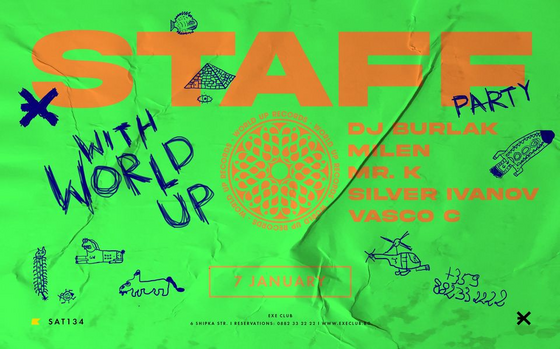 WORLD UP at EXE CLUB | STAFF PARTY