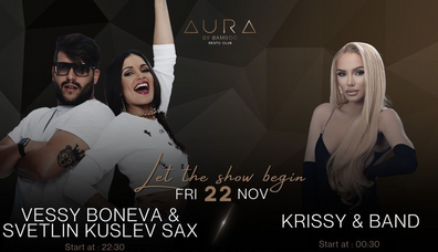 Vessy Boneva & Svetlin Kuslev Sax | Krissy & band