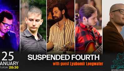 Suspended Fourth with guest Lyubomir Leegwater