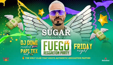 ¡FUEGO! Reggaeton Party / DJ Domi & Papi Tex