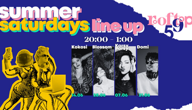 Saturday Night Grooves on the roof! at Kitchen59 - Rooftop 59 Saturday Night Grooves on the roof! at Kitchen59