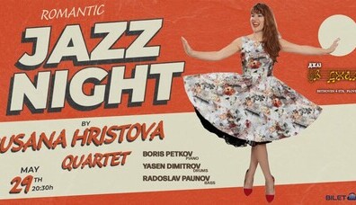 Romantic Jazz Night with Rusana Hristova Quartet!
