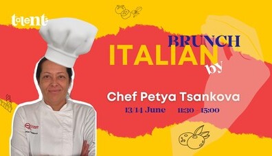 Italian Brunch by Petya Tsankova 13 - 14.06 | 11:30 - 15:00