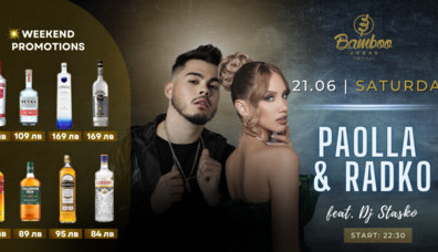 Bamboo Urban Food & Music - Paolla & Radko