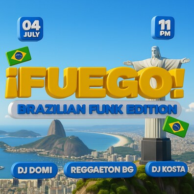 Sugar Club - Brazilian Funk meets Reggaeton at ¡FUEGO!