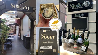 StudiO 63 - Sparkling Wines by the Glass & Oysters & Langoustines at StudiO 63