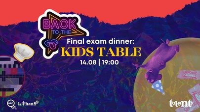 Final exam dinner: Kids Table | 14.08