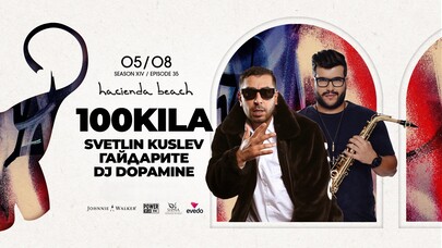 100 KILA Live x Svetlin Kuslev х Гайдарите х Dj Dopamine - Hacienda Beach 100 KILA Live x Svetlin Kuslev х Гайдарите х Dj Dopamine