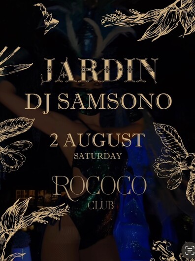  Jardin | DJ SamSono | 02.08