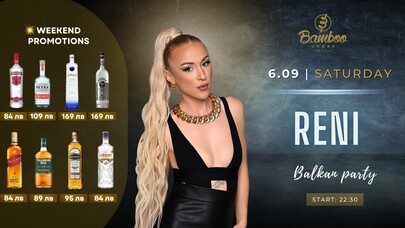 Bamboo Urban Food & Music - Balkan party with Reni
