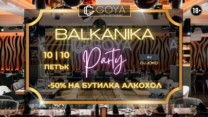 Balkanika party with DJ Joko 