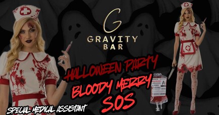 Gravity Bar - S.O.S Halloween Party // GRAVITY BAR