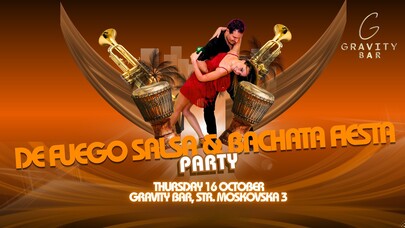 Gravity Bar - De Fuego Salsa & Bachata Fiesta