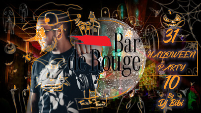 Bar de Rouge - Halloween Party with DJ Bibi