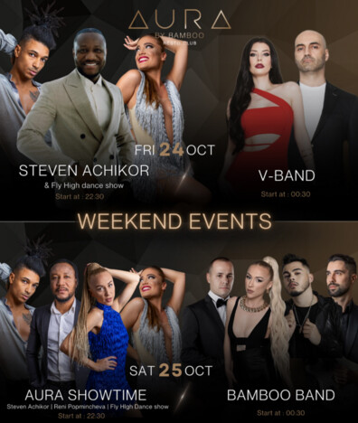 It’s show time - AURA by Bamboo RestoClub It’s show time