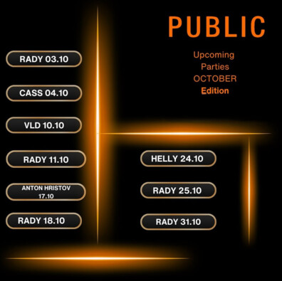 Public Bar - October Weekend Parties