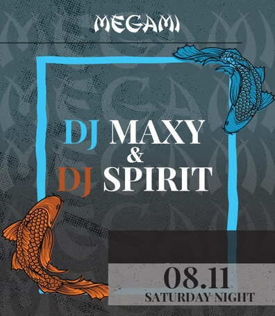 Megami Club - Hotel Marinela - MEGAMI CLUB | DJ MAXY & DJ SPIRIT | 8.11 | SATURDAY