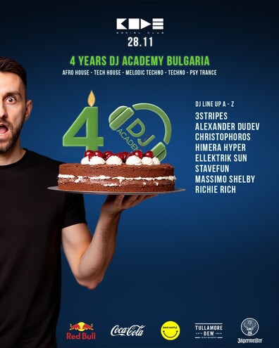 4 years DJ ACADEMY BULGARIA