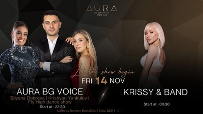 Aura Bg Vioce Show/ Krissy & band