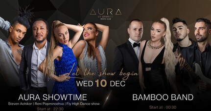AURA by Bamboo RestoClub - Aura Showtime | Bamboo band