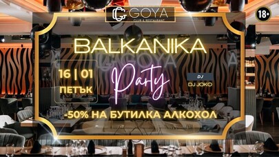 BALKANIKA PARTY WITH DJ JOKO