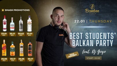 Bamboo Urban Food & Music - Best Students' Balkan party