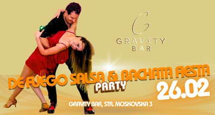 Gravity Bar - De Fuego Salsa & Bachata Fiesta