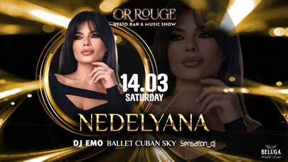 14 МАРТ | NEDELYANA – LIVE В OR ROUGE