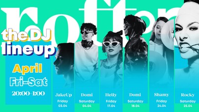 Rooftop 59 - Weekend Night Grooves on the Roof - April Edition