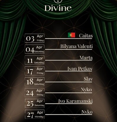 Divine Bar & Dine - DIVINE April Nights