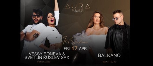 VESSY BONEVA & SVETLIN KUSLEV SAX. BALKANO