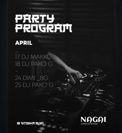PARTY PROGRAM  |  April