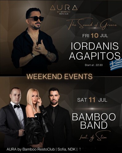 AURA by Bamboo RestoClub - WEEKEND EVENTS