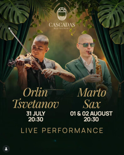 LIVE PERFORMANCE BY ORLIN TSVETANOV &  MARTO SAX