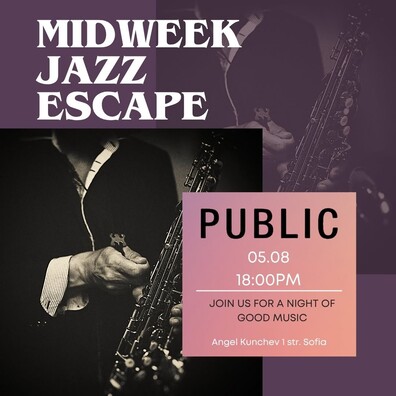 05.08 | MIDWEEK JAZZ ESCAPE – Summer Lounge Jazz
