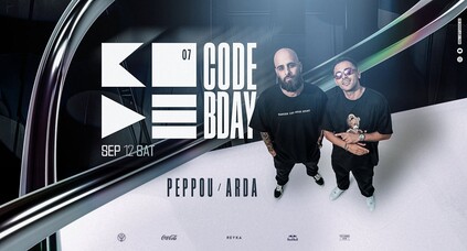 CODE turns SEVEN. PEPPOU / ARDA