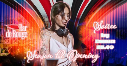 Bar de Rouge - 25.09 - DJ Party wih DJ Emma