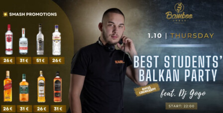 Bamboo Urban Food & Music - BEST STUDENTS' BALKAN PARTY