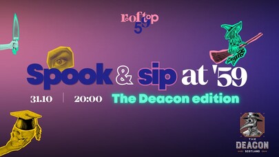 Rooftop 59 - Spook & Sip at '59 | Halloween Night with Deacon Black