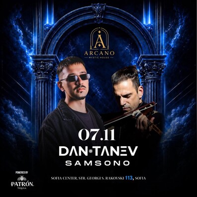 Arcano Bar & Club -  DAN TANEV x SamSono 