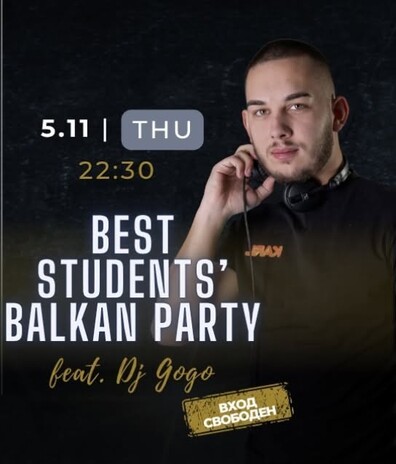 Bamboo Urban Food & Music - BEST STUDENT'S BALCAN PARTY